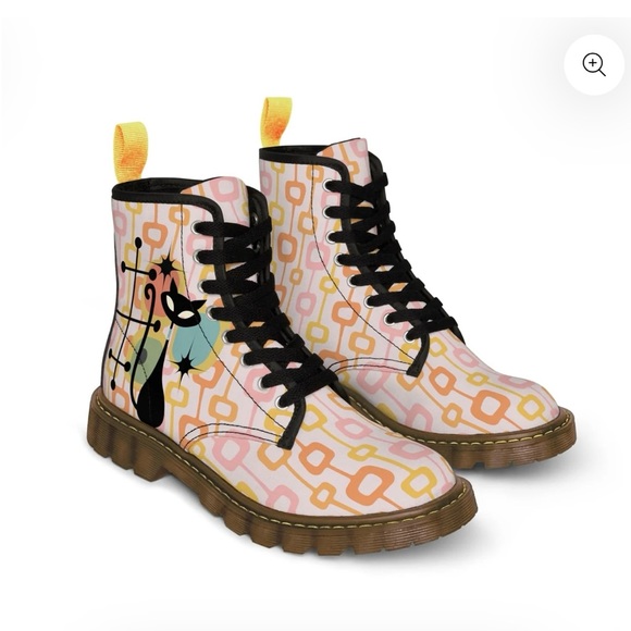 Sz7.5W-38EUAtomic Cat Mid Century Modern Boots ✨please see all photos for scuffs - Picture 3 of 16